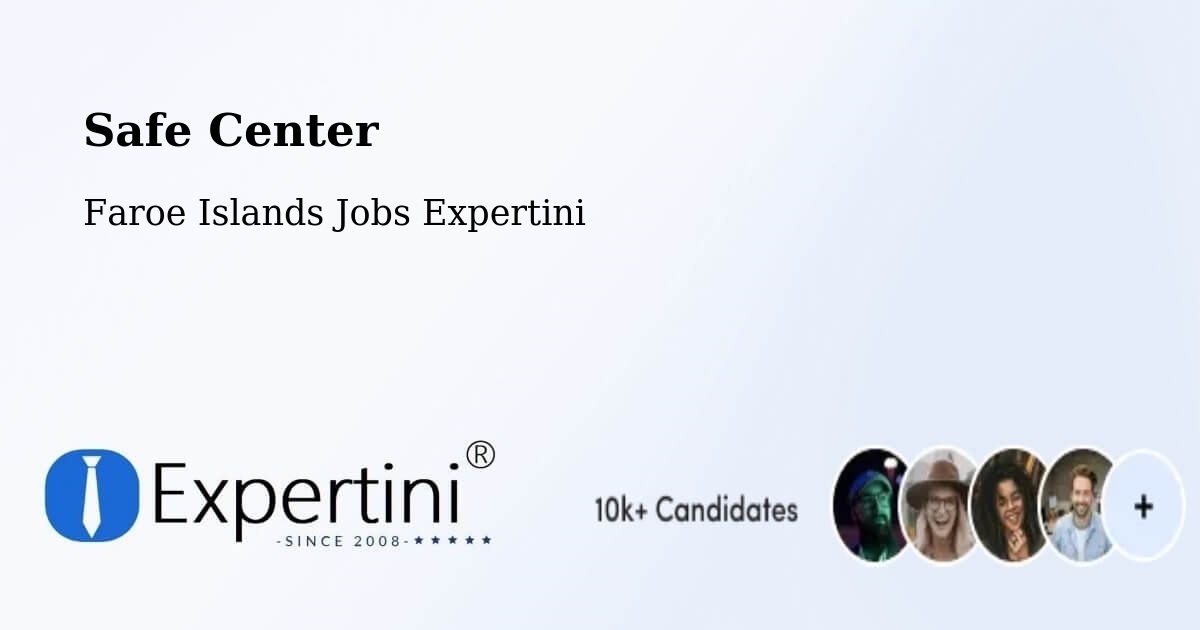 Safety Center – Saltnes - Faroe Islands Jobs Expertini